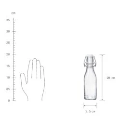 4x Flasche Mit Bügelverschluss 250ml SWING In Transparent 9 4x Flasche Mit Bügelverschluss 250ml SWING In Transparent -Küche Store butlers 4x flasche mit bugelverschluss 250ml swing in transparent 3