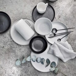 4x Pastateller Ø23cm CASA NOVA In Schwarz -Küche Store butlers 4x pastateller o23cm casa nova in schwarz 8