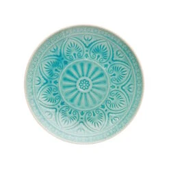 4x Teller Ø25cm SUMATRA In Türkis -Küche Store butlers 4x teller o25cm sumatra in turkis 2