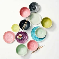 4x Teller Ø25cm SUMATRA In Türkis -Küche Store butlers 4x teller o25cm sumatra in turkis 5