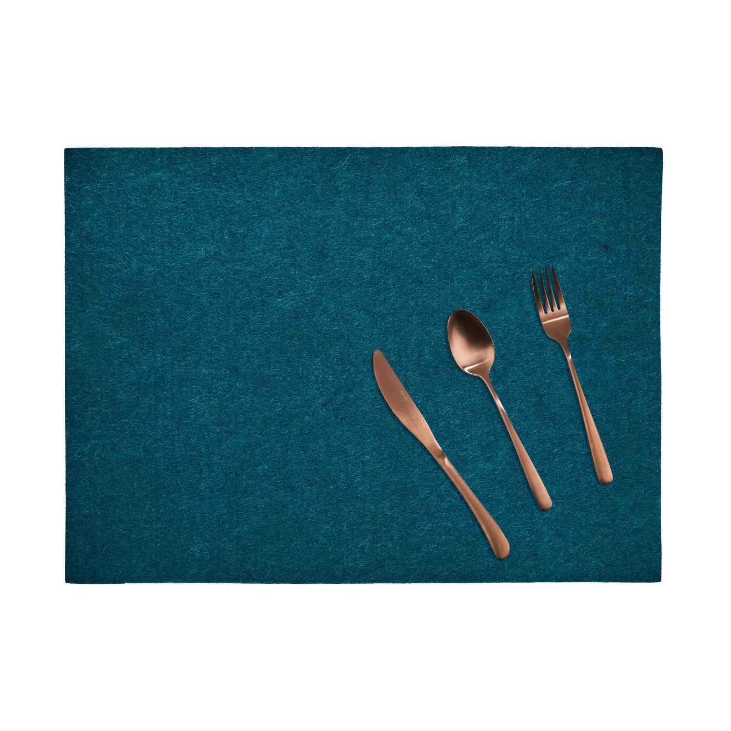 6x Tischset 33x45cm FELTO In Petrol 2 6x Tischset 33x45cm FELTO In Petrol – Bild 2