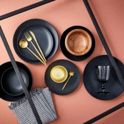 Besteck-Set 4-tlg. Matt STILETTO In Gold -Küche Store butlers besteck set 4 tlg matt stiletto in gold 6