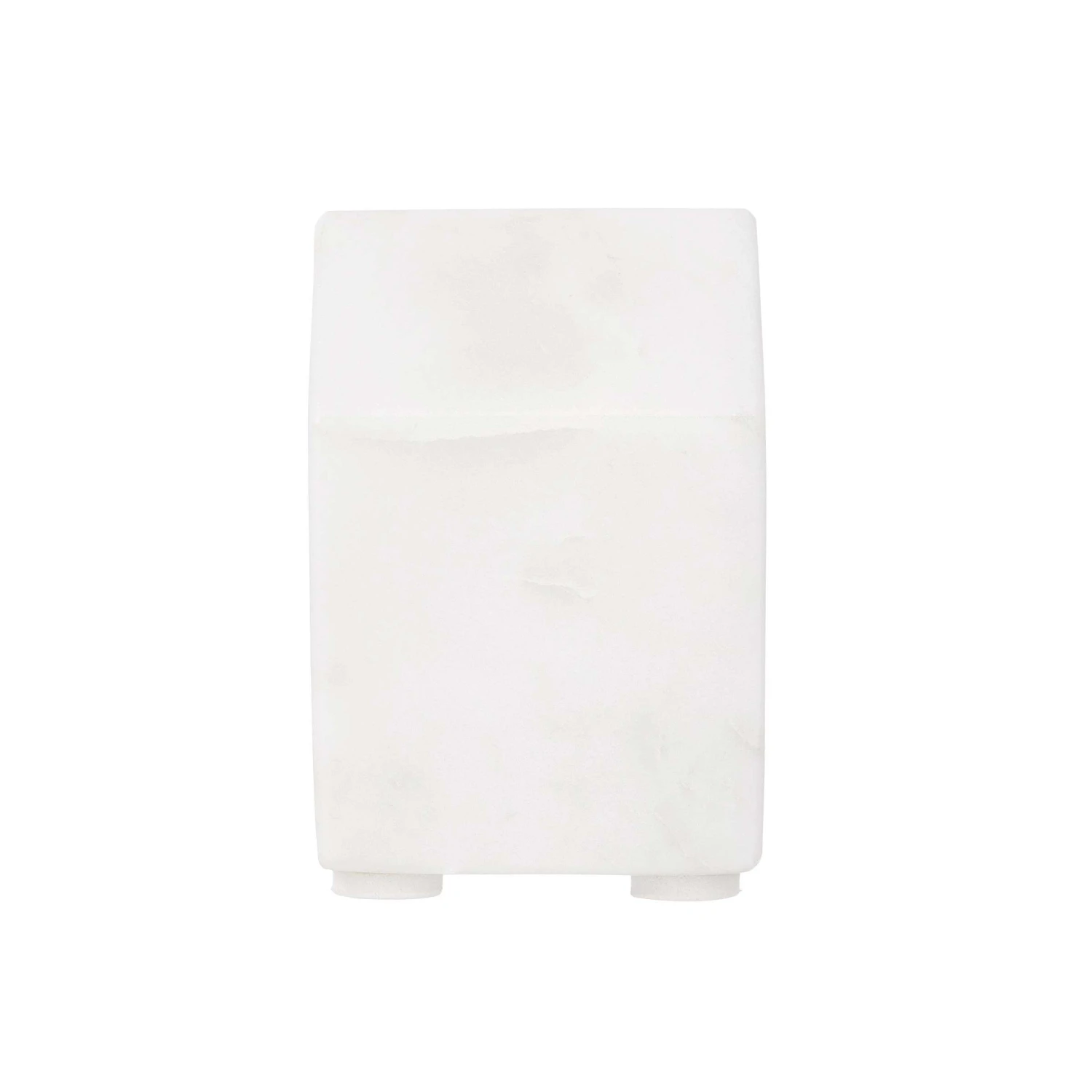 Deko-Haus L 5 X H 8cm BLOCKHOUSE In Weiß 6 Deko-Haus L 5 X H 8cm BLOCKHOUSE In Weiß – Bild 6