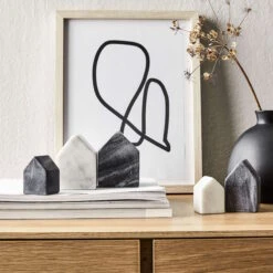 Deko-Haus L 6 X H 9cm BLOCKHOUSE In Grau -Küche Store butlers deko haus l 6 x h 9cm blockhouse in grau 8