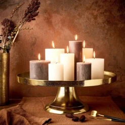 Neu eingetroffen -Küche Store butlers deko teller mit fuss o50cm banquet in gold 1