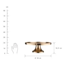 Deko-Teller Mit Fuß Ø50cm BANQUET In Gold 9 Deko-Teller Mit Fuß Ø50cm BANQUET In Gold -Küche Store butlers deko teller mit fuss o50cm banquet in gold 3