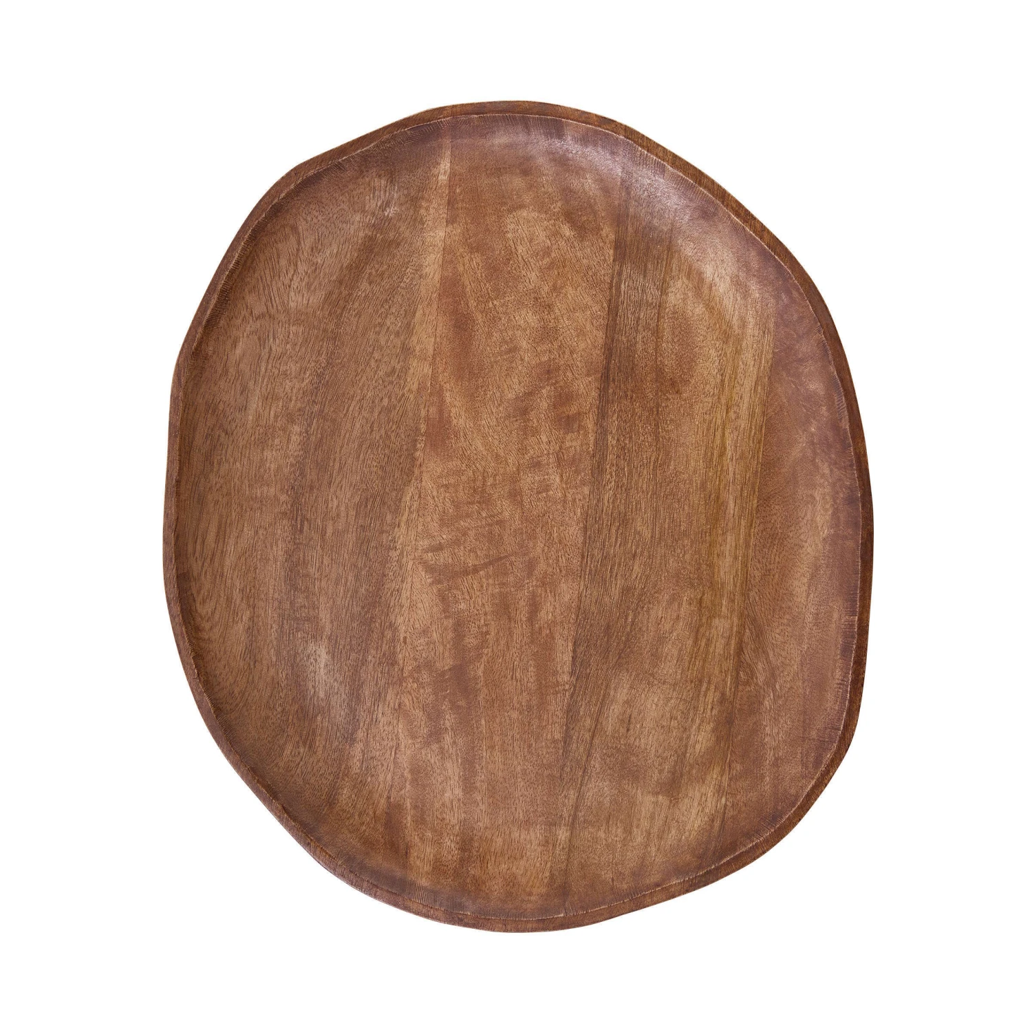 Deko-Teller Organisch Ø40cm MANGO DAYS In Braun 2 Deko-Teller Organisch Ø40cm MANGO DAYS In Braun – Bild 2