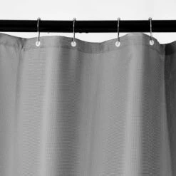 Duschvorhang Waffeloptik WET WET WET In Grau -Küche Store butlers duschvorhang waffeloptik wet wet wet in grau 3