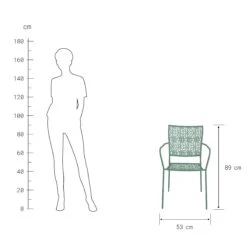Gartenstuhl Stapelbar NANCY In Salbei 9 Gartenstuhl Stapelbar NANCY In Salbei -Küche Store butlers gartenstuhl stapelbar nancy in salbei 2