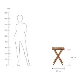 Gartentisch Klappbar LODGE In Natur -Küche Store butlers gartentisch klappbar lodge in natur 2