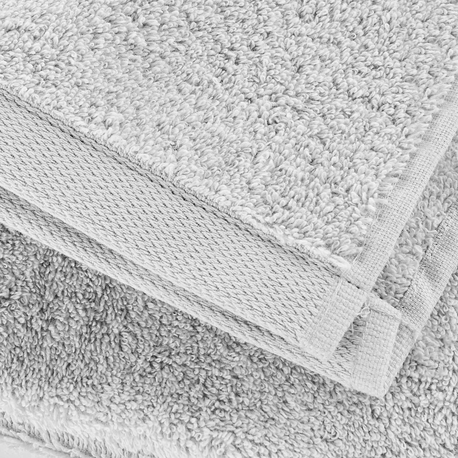 Gästehandtuch FABULOUS In Hellgrau 3 Gästehandtuch FABULOUS In Hellgrau – Bild 3