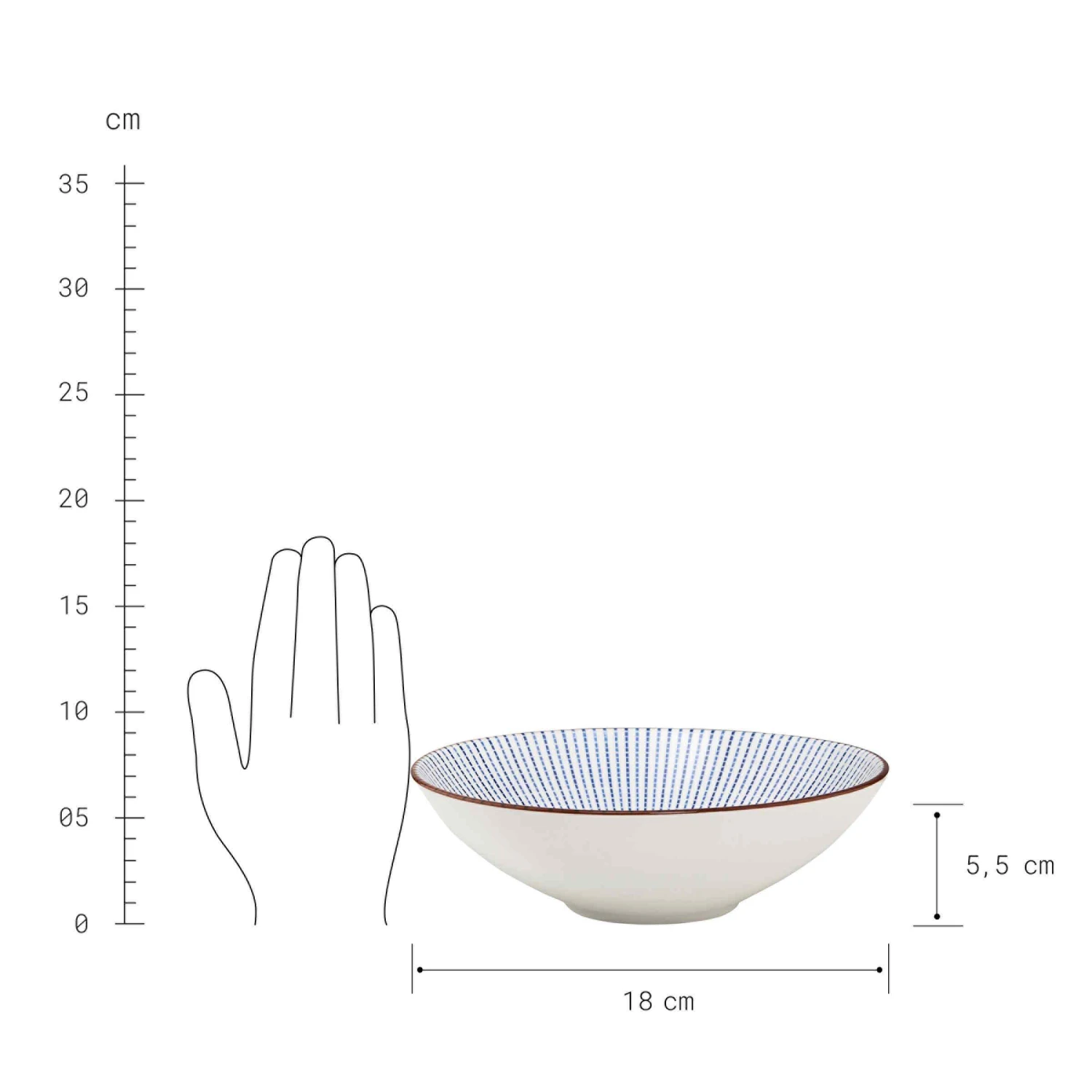 Geschirr-Set 12-tlg. DIM SUM In Blau-Weiß 7 Geschirr-Set 12-tlg. DIM SUM In Blau-Weiß – Bild 7