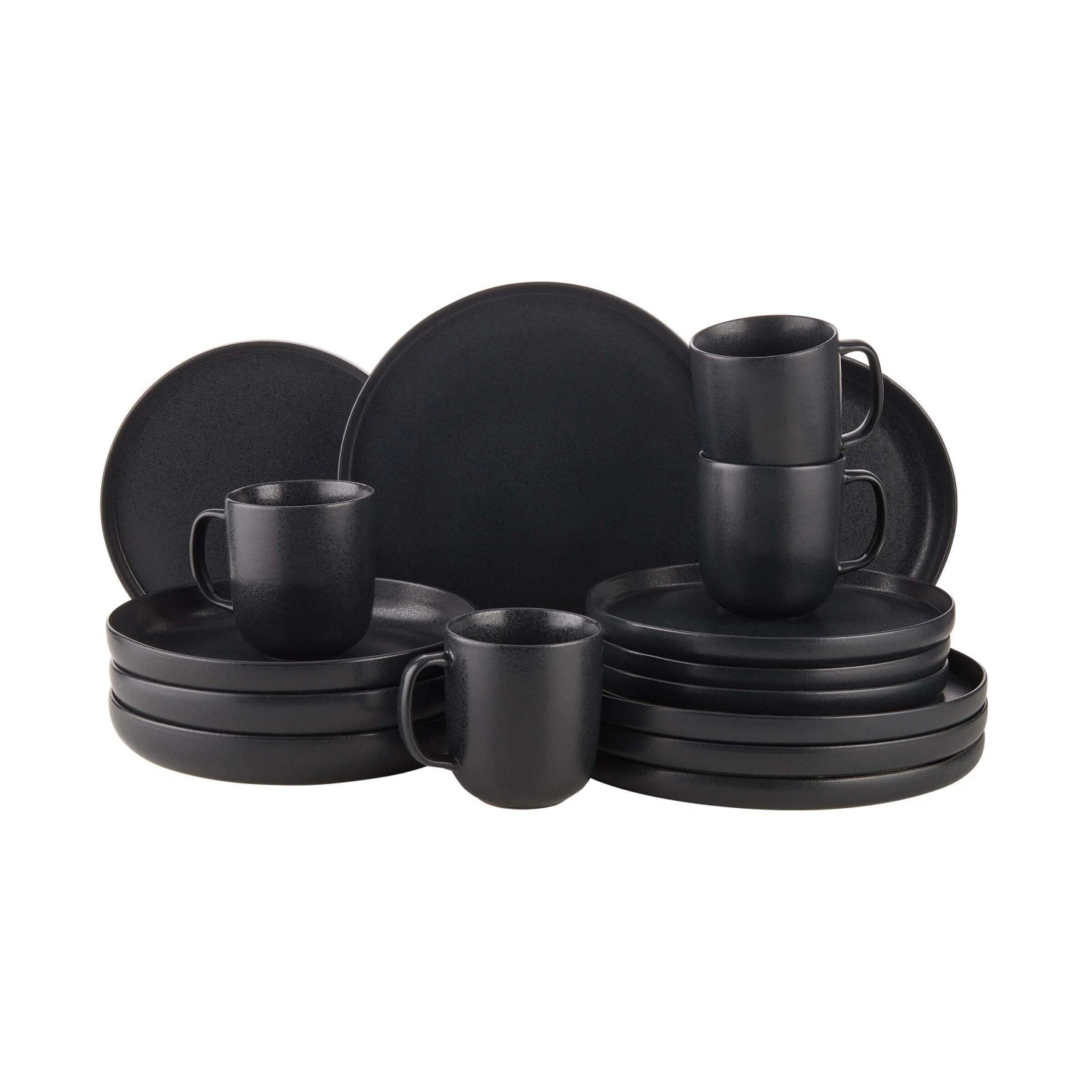 Geschirr-Set 16-tlg. CASA NOVA In Schwarz 1 Geschirr-Set 16-tlg. CASA NOVA In Schwarz