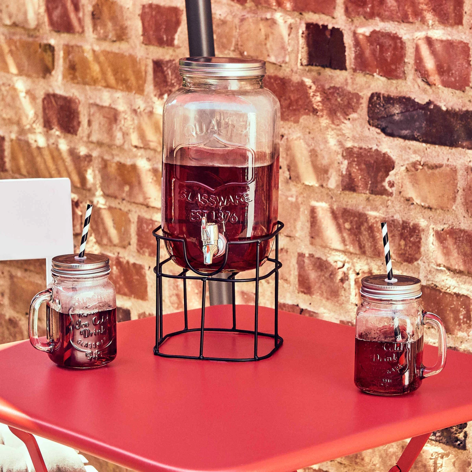 Getränkespender 2-teilig REFRESH In Transparent 6 Getränkespender 2-teilig REFRESH In Transparent – Bild 6