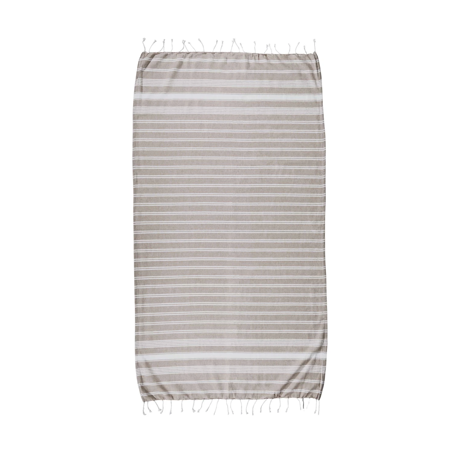 Hamamtuch L 170 X B 90cm SURFSIDE In Taupe 2 Hamamtuch L 170 X B 90cm SURFSIDE In Taupe – Bild 2