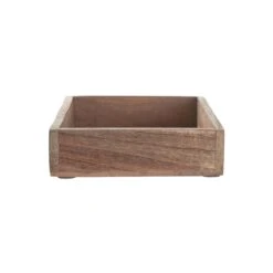 Holzkasten Rechteckig L 25 X B 18cm STANDARD SUPPLY In Braun -Küche Store butlers holzkasten rechteckig l 25 x b 18cm standard supply in braun 4