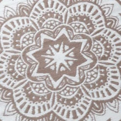 In- & Outdoor-Teppich Flora Ø150cm COLOUR CLASH In Natur-Weiß -Küche Store butlers in and outdoor teppich flora o150cm colour clash in natur weiss 5