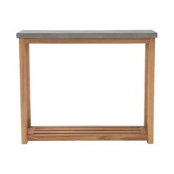 Konsole Mit Zementplatte CONCRETE In Natur-Grau -Küche Store butlers konsole mit zementplatte concrete in natur grau 2