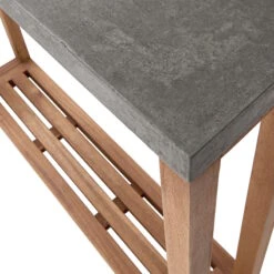 Konsole Mit Zementplatte CONCRETE In Natur-Grau -Küche Store butlers konsole mit zementplatte concrete in natur grau 6