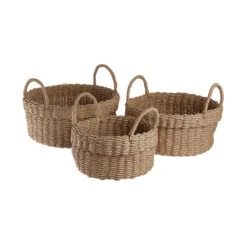 Korb Ø23cm PAPER BRAID In Natur -Küche Store butlers korb o23cm paper braid in natur 5