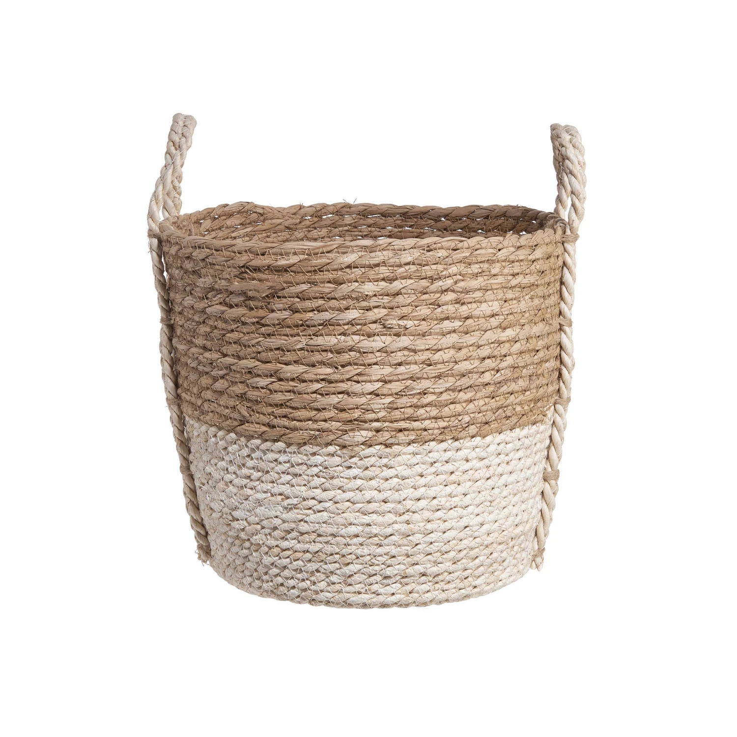 Korb Ø28cm BASIC BRAID In Natur 3 Korb Ø28cm BASIC BRAID In Natur – Bild 3