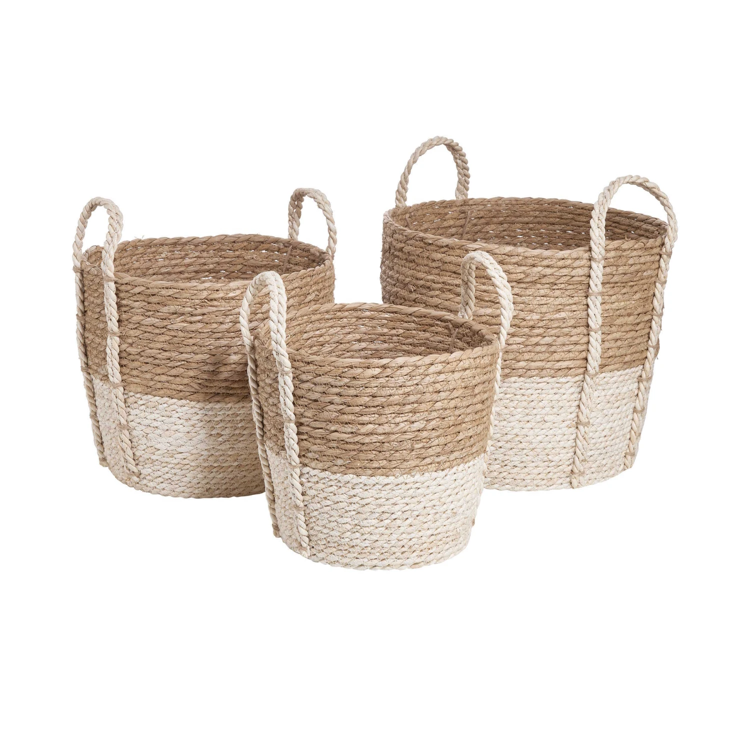 Korb Ø28cm BASIC BRAID In Natur 5 Korb Ø28cm BASIC BRAID In Natur – Bild 5