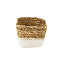 Korb Rechteckig L 17 X B 12cm RUSH ROPE In Natur-Weiß 7 Korb Rechteckig L 17 X B 12cm RUSH ROPE In Natur-Weiß -Küche Store butlers korb rechteckig l 17 x b 12cm rush rope in natur weiss 3