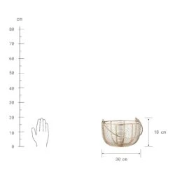 Korb Rund Ø30cm MORGAN In Gold -Küche Store butlers korb rund o30cm morgan in gold 2