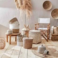 Korb Rund Ø35cm COTTON BRAID In Natur-Weiß 11 Korb Rund Ø35cm COTTON BRAID In Natur-Weiß -Küche Store butlers korb rund o35cm cotton braid in natur weiss 5