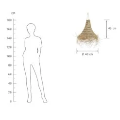 Lampenschirm-Set 2-tlg. BOMAS In Natur -Küche Store butlers lampenschirm set 2 tlg bomas in natur 6