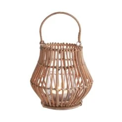 Laterne Höhe 19cm BALI In Natur -Küche Store butlers laterne hohe 19cm bali in natur 3