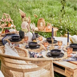 Laterne Höhe 19cm BALI In Natur -Küche Store butlers laterne hohe 19cm bali in natur 4