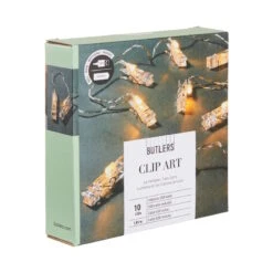 LED-Klammern 10 Lichter Mit USB-Batteriefach CLIP ART In Transparent 11 LED-Klammern 10 Lichter Mit USB-Batteriefach CLIP ART In Transparent -Küche Store butlers led klammern 10 lichter mit usb batteriefach clip art in transparent 2