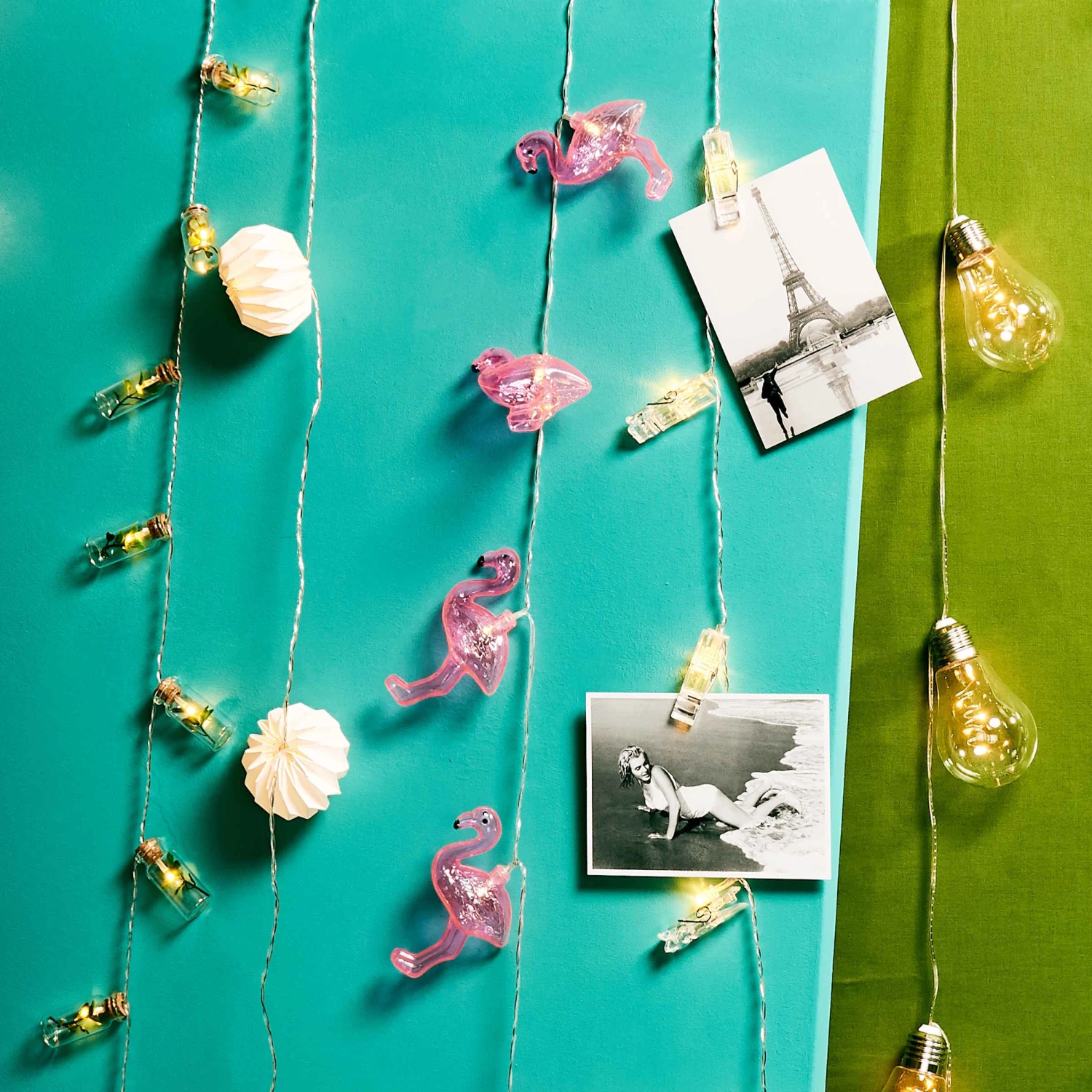 LED-Klammern 10 Lichter Mit USB-Batteriefach CLIP ART In Transparent 8 LED-Klammern 10 Lichter Mit USB-Batteriefach CLIP ART In Transparent – Bild 8