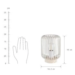 LED Laterne Höhe 19cm NORDICA In Beige 13 LED Laterne Höhe 19cm NORDICA In Beige -Küche Store butlers led laterne hohe 19cm nordica in beige 4