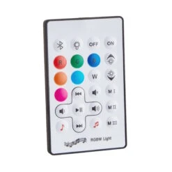 LED Leuchte Mit Bluetooth® Und Farbwechsel SOUND LOUNGE In Weiß-Hellbraun -Küche Store butlers led leuchte mit bluetooth r und farbwechsel sound lounge in weiss hellbraun 14