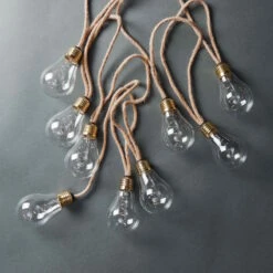LED-Lichterkette 10 Lichter Mit Naturseil & USB-Batteriefach BULB LIGHTS In Natur 12 LED-Lichterkette 10 Lichter Mit Naturseil & USB-Batteriefach BULB LIGHTS In Natur -Küche Store butlers led lichterkette 10 lichter mit naturseil and usb batteriefach bulb lights in natur 4