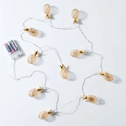 LED-Lichterkette Ananas 10 Lichter Mit USB-Batteriefach MIAMI In Gold 8 LED-Lichterkette Ananas 10 Lichter Mit USB-Batteriefach MIAMI In Gold -Küche Store butlers led lichterkette ananas 10 lichter mit usb batteriefach miami in gold 2