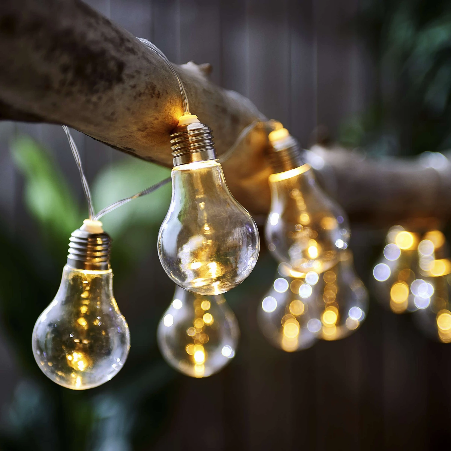 Lichterkette Solar Mit 10 Glühbirnen SUNLIGHT In Grau 4 Lichterkette Solar Mit 10 Glühbirnen SUNLIGHT In Grau – Bild 4