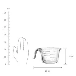 Messbecher Aus Glas 1000ml RECIPE In Transparent 6 Messbecher Aus Glas 1000ml RECIPE In Transparent -Küche Store butlers messbecher aus glas 1000ml recipe in transparent 2