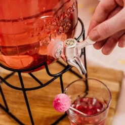 Metallständer Für Getränkespender REFRESH In Schwarz -Küche Store butlers metallstander fur getrankespender refresh in schwarz 4