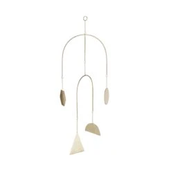 Mobile 4 Ornamente Länge 48cm PEACEFUL HOME In Gold -Küche Store butlers mobile 4 ornamente lange 48cm peaceful home in gold 3