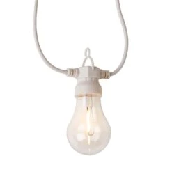 Outdoor-Lichterkette Mit 10 Glühbirnen Und Stecker BULB LIGHTS In Creme -Küche Store butlers outdoor lichterkette mit 10 gluhbirnen und stecker bulb lights in creme 3