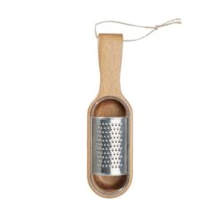 Parmesanreibe L 24,5 X B 7cm GOURMET In Braun-Silber -Küche Store butlers parmesanreibe l 24 5 x b 7cm gourmet in braun silber 3