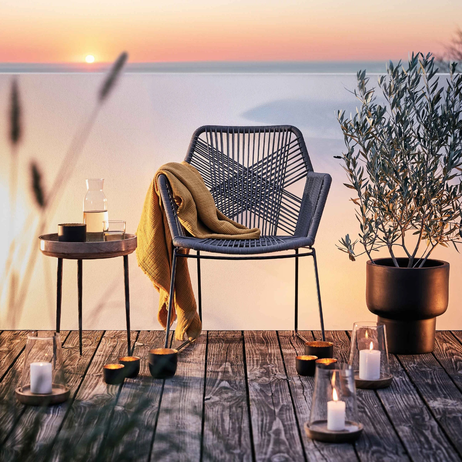 Pflanztopf Ø31cm LOFT In Schwarz 2 Pflanztopf Ø31cm LOFT In Schwarz – Bild 2