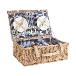 Picknickkorb Für 4 Personen B 55 X T 37cm A DAY IN THE PARK In Natur -Küche Store butlers picknickkorb fur 4 personen b 55 x t 37cm a day in the park in natur 4