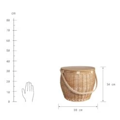 Picknickkorb Inkl. Isolierter Kühltasche THE GREAT OUTDOORS In Natur -Küche Store butlers picknickkorb inkl isolierter kuhltasche the great outdoors in natur 2