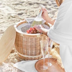 Picknickkorb Inkl. Isolierter Kühltasche THE GREAT OUTDOORS In Natur -Küche Store butlers picknickkorb inkl isolierter kuhltasche the great outdoors in natur 8