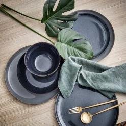 Schale 600ml NATIVE In Dunkelblau -Küche Store butlers schale 600ml native in dunkelblau 6