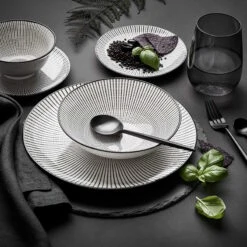 Schale Eckig 50ml DIM SUM In Schwarz-Weiß -Küche Store butlers schale eckig 50ml dim sum in schwarz weiss 6